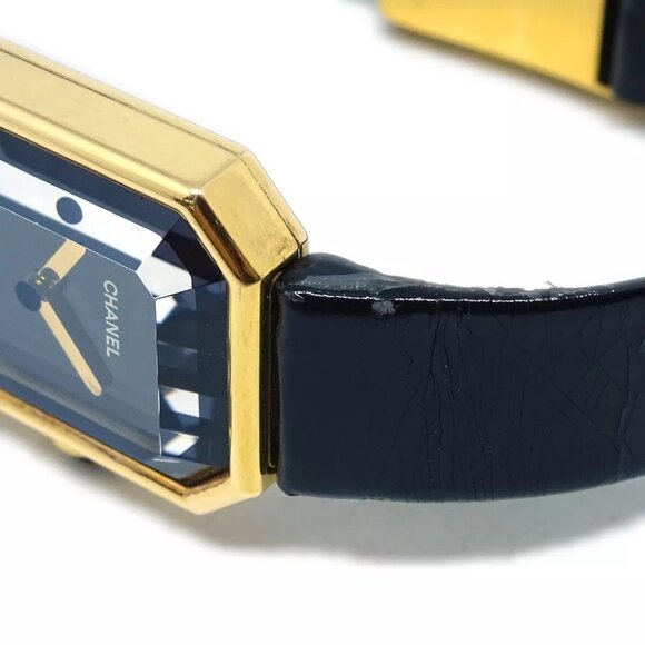 Chanel Premiere Quartz Watch Black 18KYG 173337 main image 4